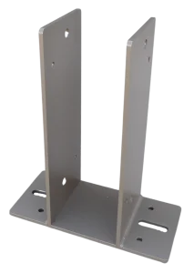 Post bracket for slab concrete